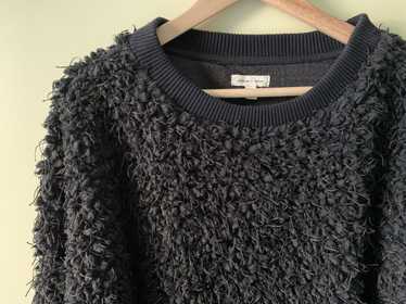 Urban Outfitters Black Hairs Fluffy Sweatshirt Sw… - image 1