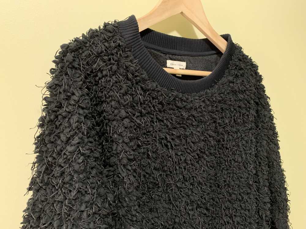 Urban Outfitters Black Hairs Fluffy Sweatshirt Sw… - image 4