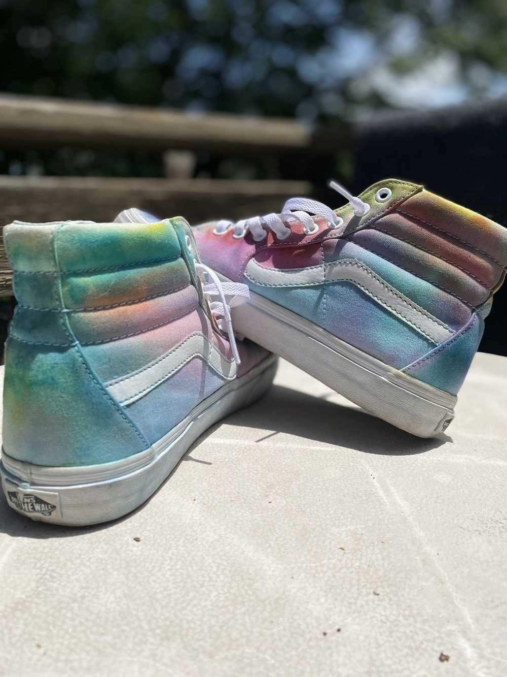 Vans Custom Tie-Dye Sk8-Hi Vans - image 2