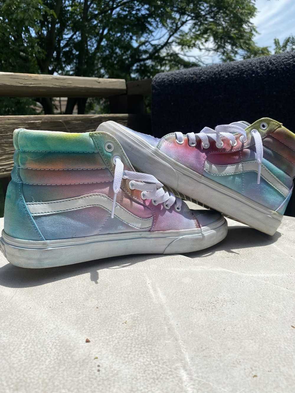 Vans Custom Tie-Dye Sk8-Hi Vans - image 3