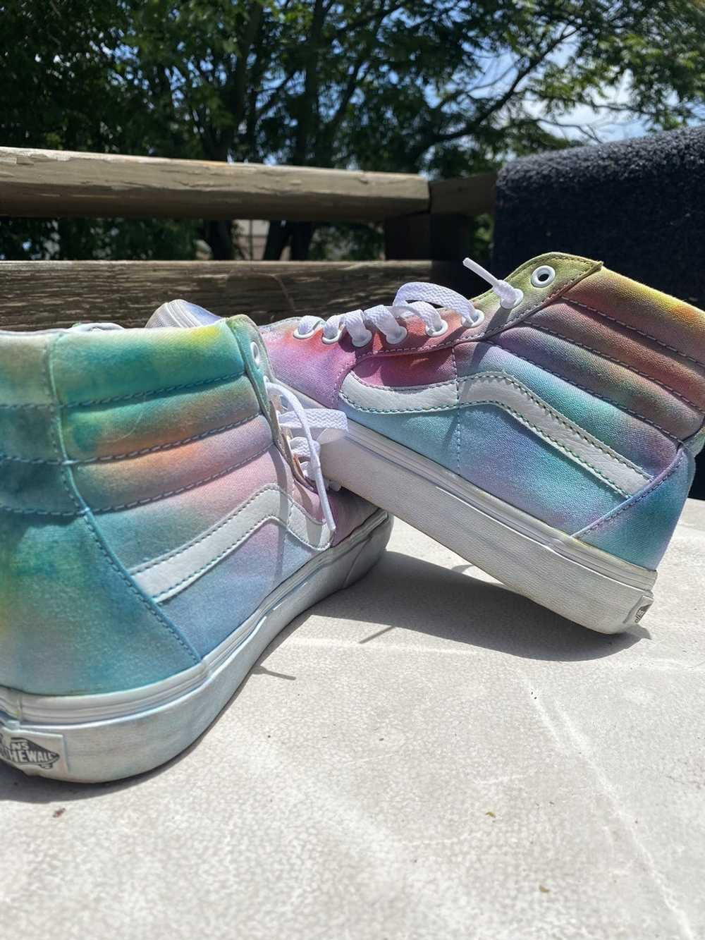 Vans Custom Tie-Dye Sk8-Hi Vans - image 4