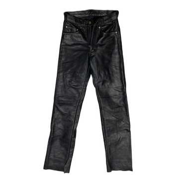 Mens schott leather pants - Gem