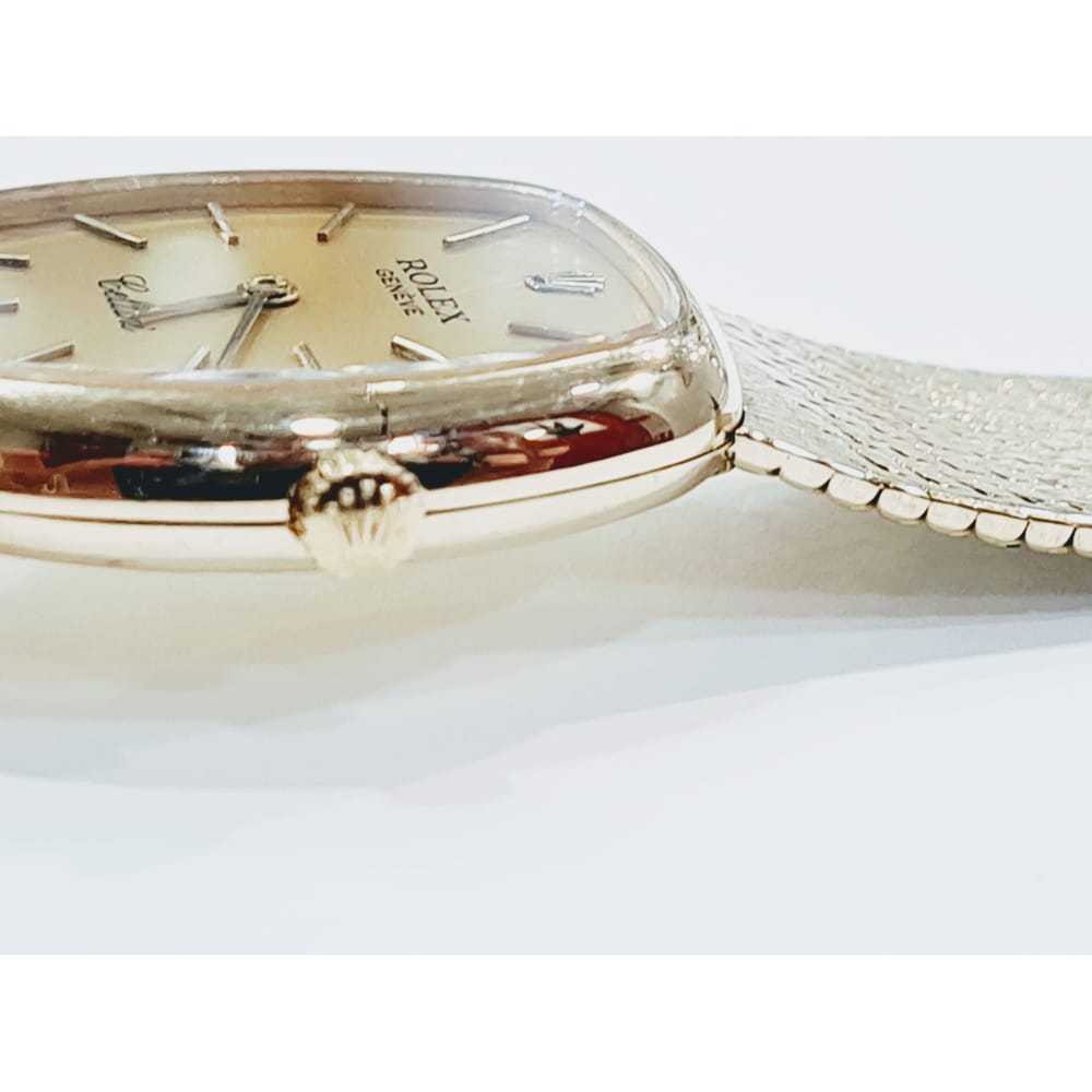 Rolex Cellini yellow gold watch - image 9