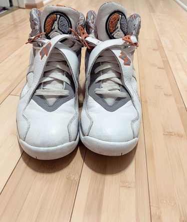 Jordan Brand × Nike × Vintage jordan 8s orange bl… - image 1