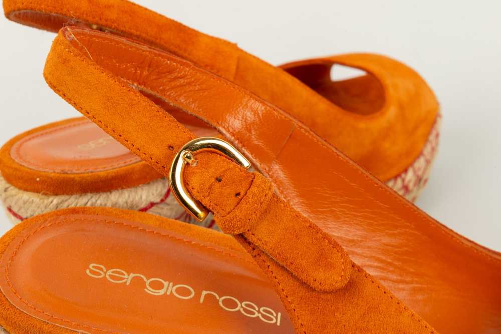 Sergio Rossi orange pumps - image 6