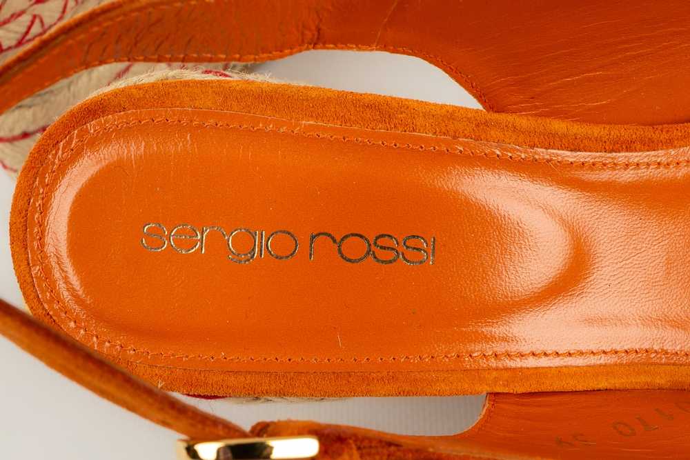 Sergio Rossi orange pumps - image 8