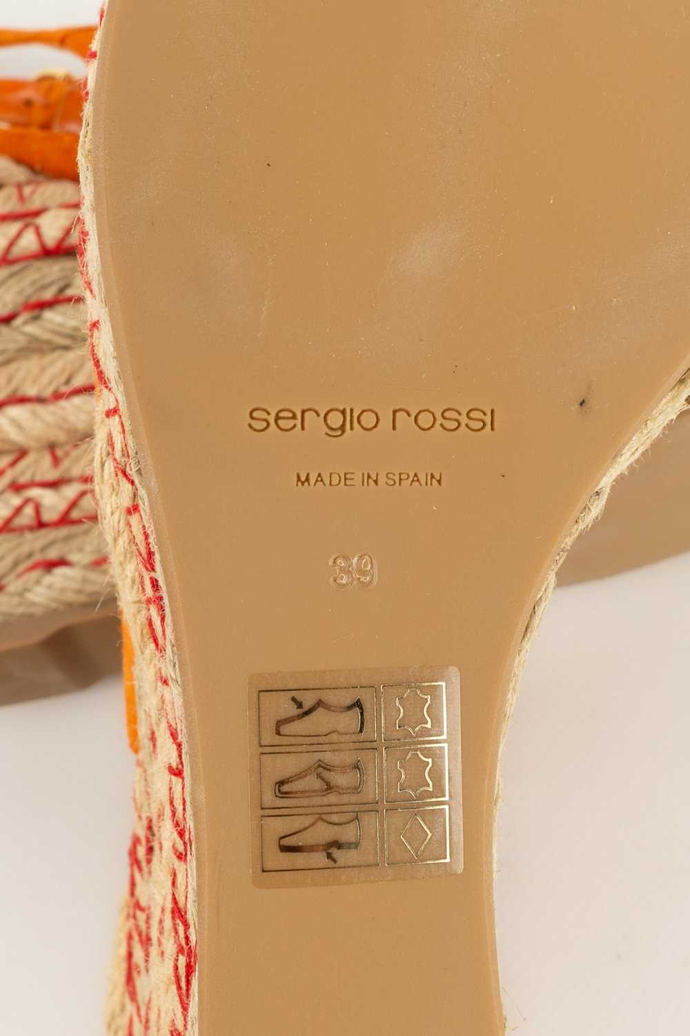 Sergio Rossi orange pumps - image 9