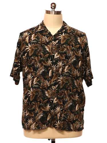 1990's Van Heusen Mens Rayon Hawaiian Shirt