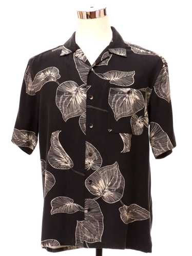 1990's Baracuta Mens Silk Hawaiian Shirt - image 1