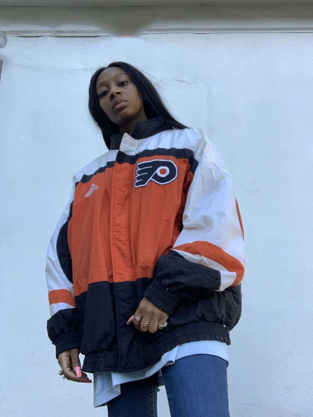 Apex × Vintage Philadelphia Flyers Vintage Coat - image 2