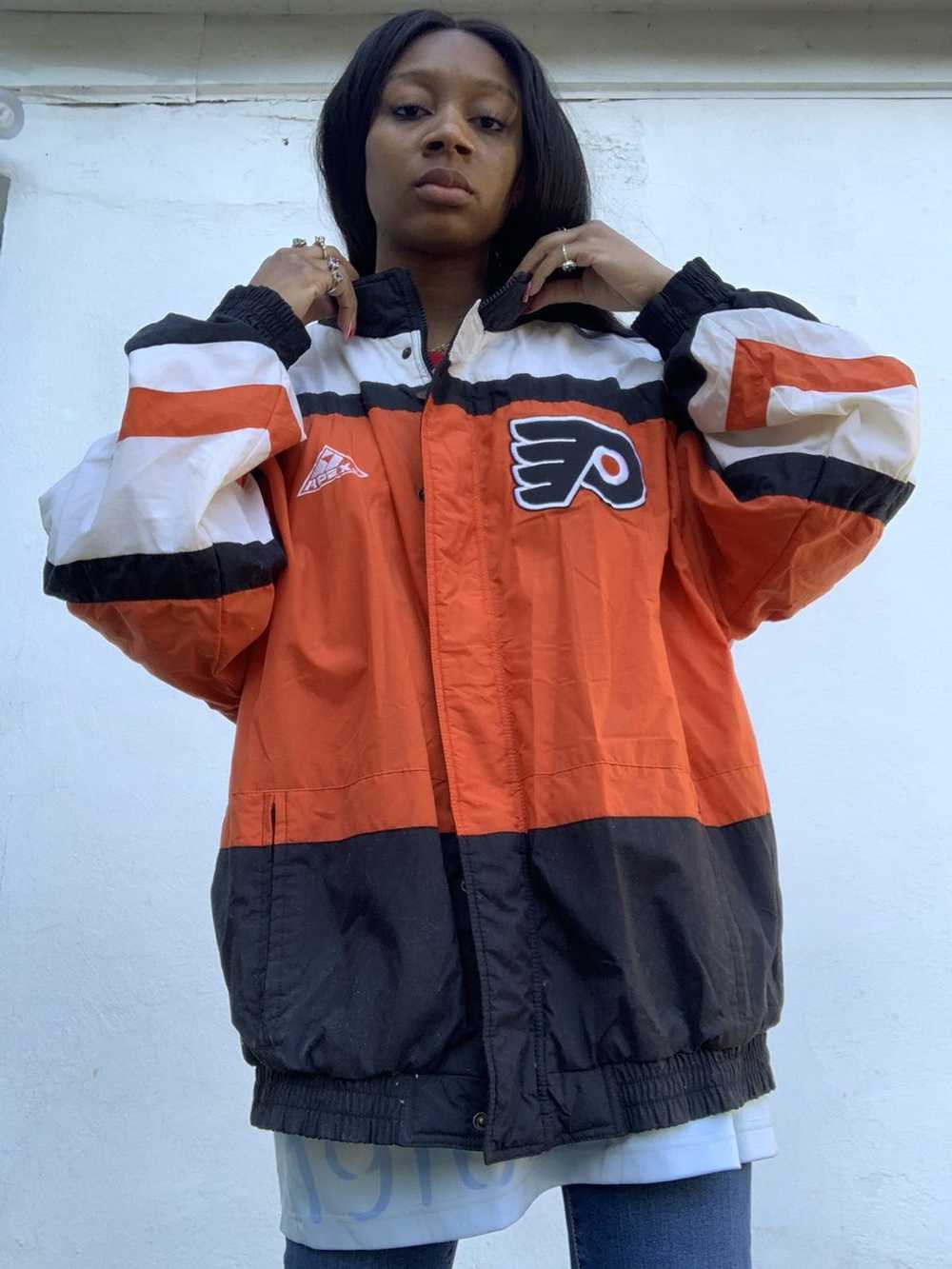 Apex × Vintage Philadelphia Flyers Vintage Coat - image 9