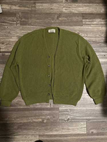 Robert Bruce Vintage Green Cardigan