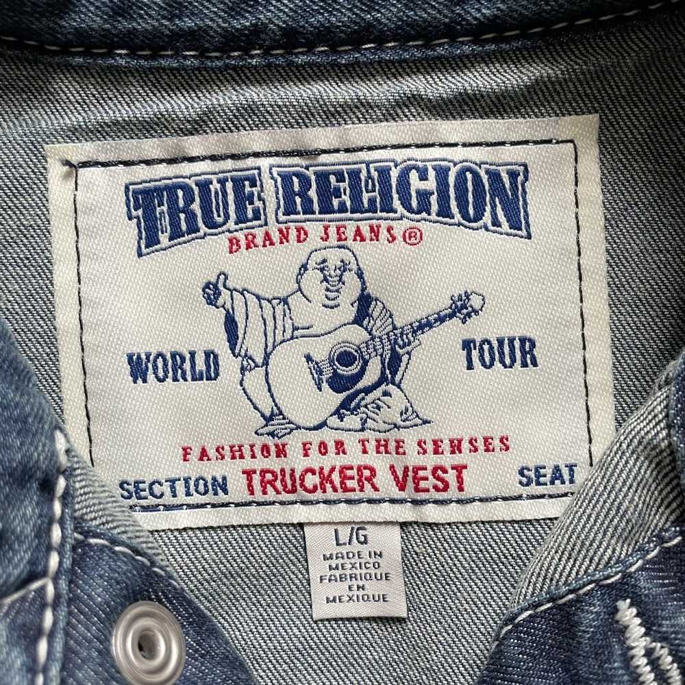 True Religion × Vintage True Religion Trucker Jac… - image 5