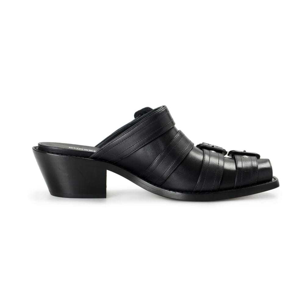 Versace Leather mules - image 7