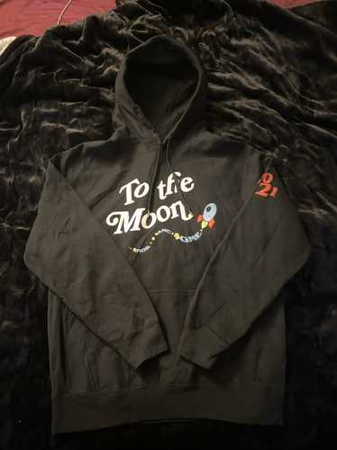 Streetwear Black ‘To The Moon’ Hoodie