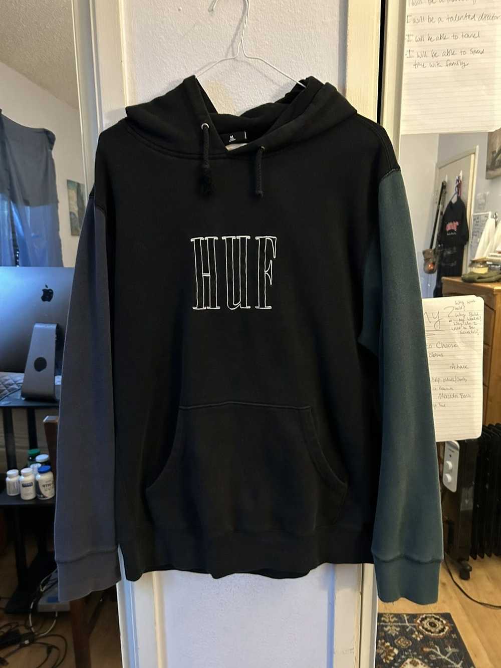 Huf × Streetwear × Vintage HUF Hoodie - image 1