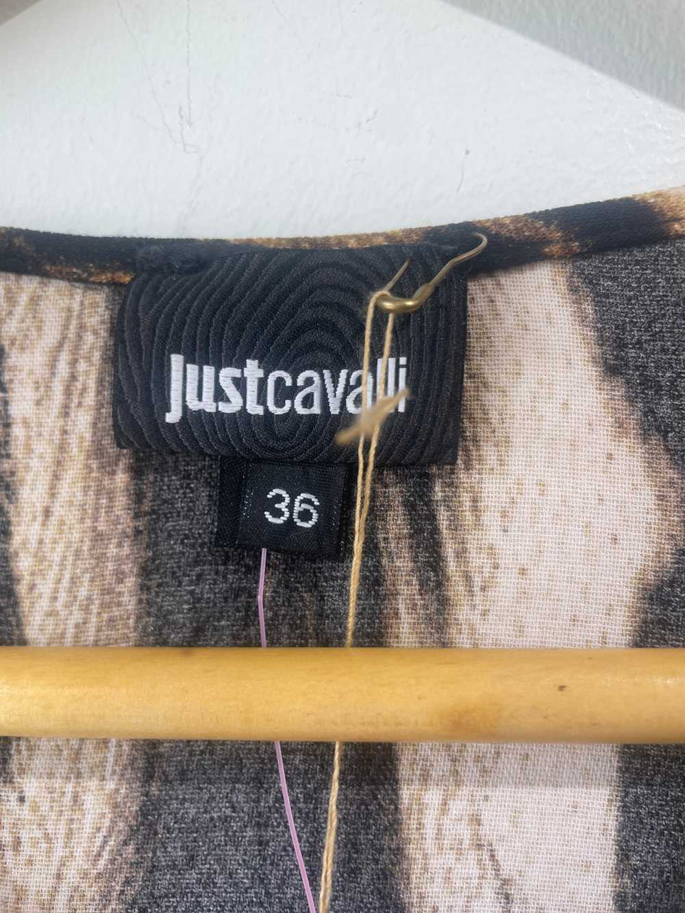 Just Cavalili Leopard Asymmetrical Dress - image 3