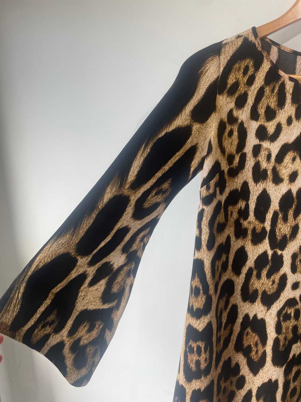 Just Cavalili Leopard Asymmetrical Dress - image 4