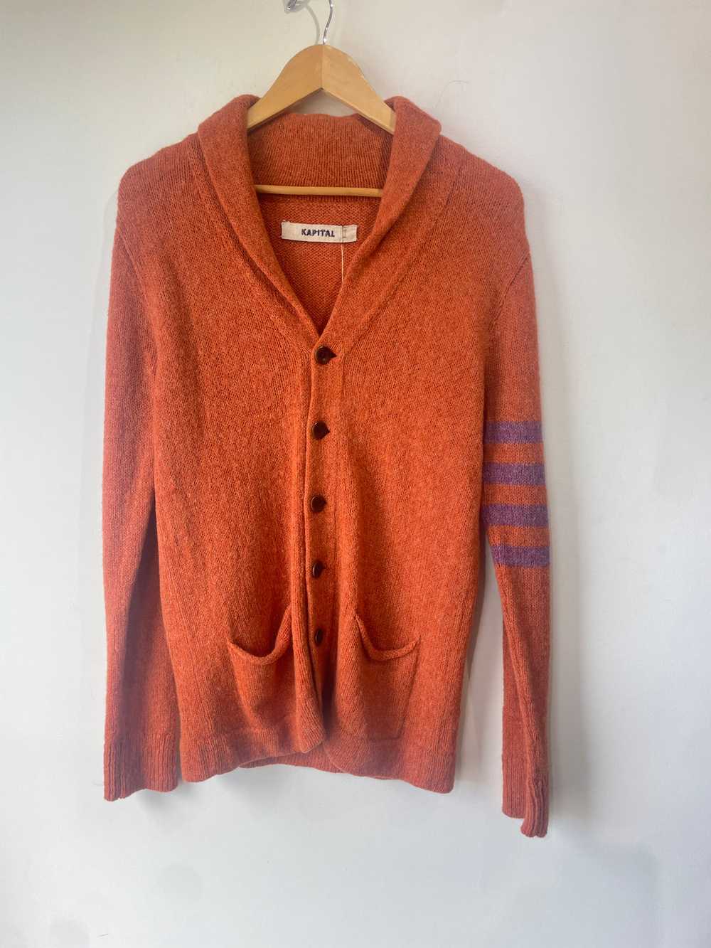 Kapital Wool Collared Cardigan - image 1