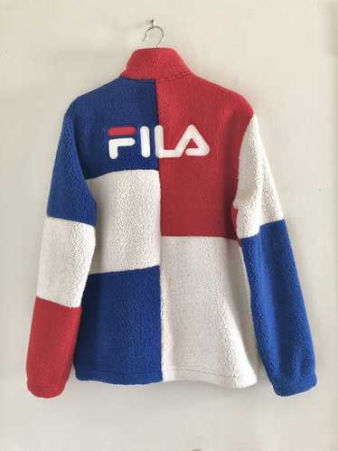 Fila × Streetwear FILA x UO Colorblock Sherpa Flee