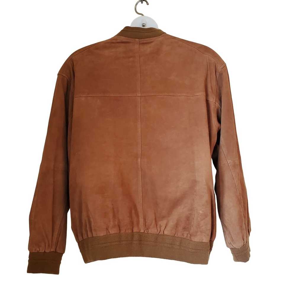 Scully Leather Scully XL Brown Leather Bomber Jac… - image 2