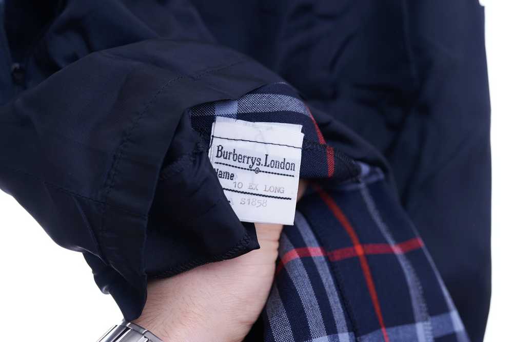 Burberry Burberry London Blue Plaid Vintage Skirt… - image 11