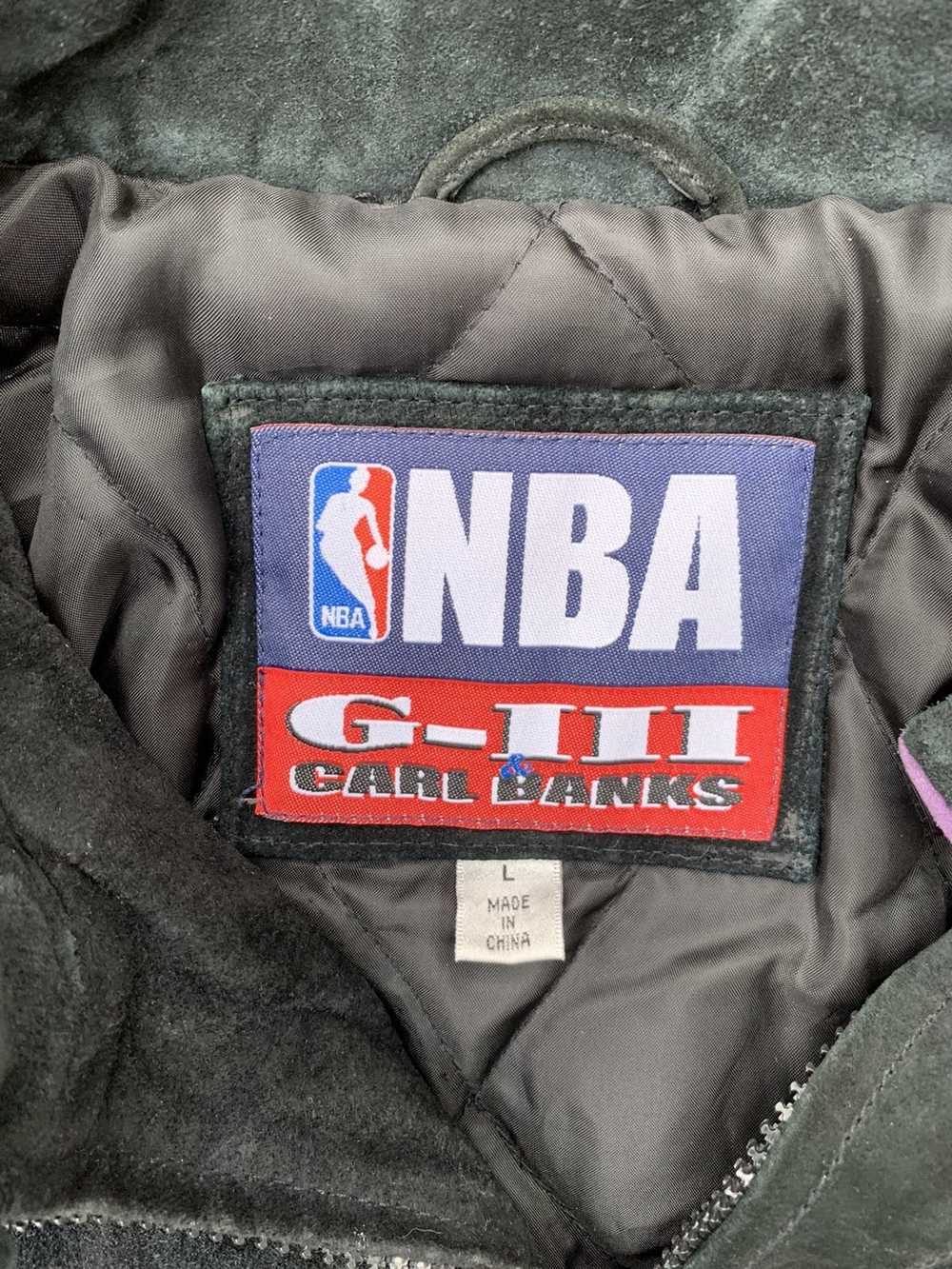 Lakers × NBA × Vintage Lakers Leather Coat - image 3