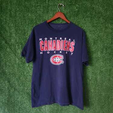 Montreal Canadiens Larry Robinson Vintage NHL Alumni T-Shirt (Red) - Old  Time Hockey