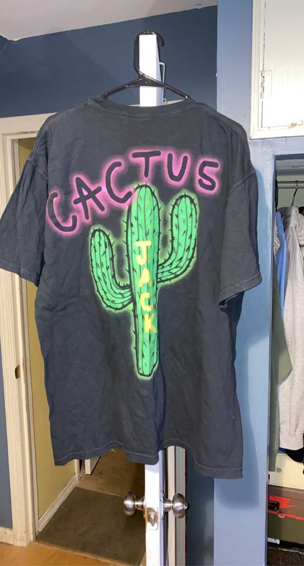 Travis Scott Travis Scott Cactus Jack Airbrush Tee - image 1