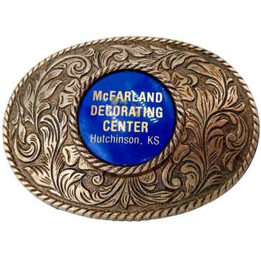 Vintage McFarland Decorating Center Buckle Hutchi… - image 1