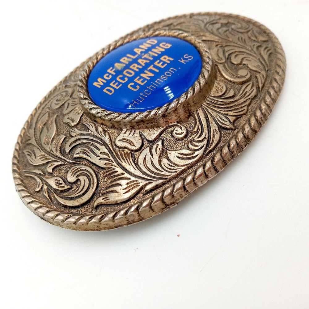 Vintage McFarland Decorating Center Buckle Hutchi… - image 5