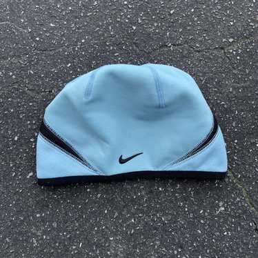 Women's OSFA Nike Thermafit Reversible Pink & Blue Beanie Skull  Cap Hat