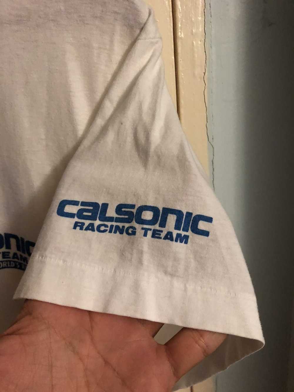 Racing × Vintage Vintage Calsonic Racing Team Sky… - image 4