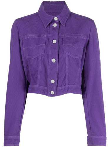 Versace Pre-Owned 2000s tonal pattern buttoned ja… - image 1