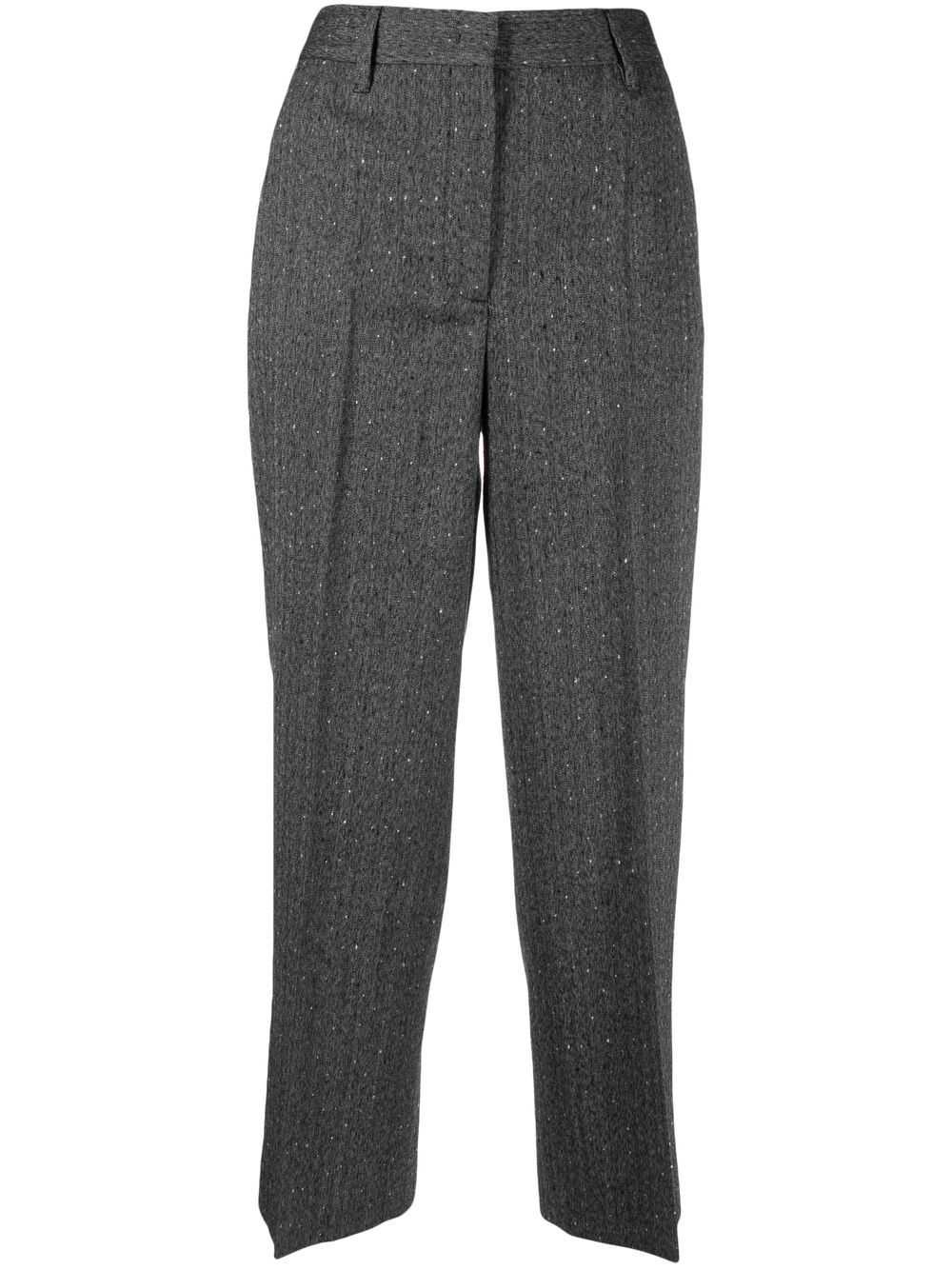 Prada Pre-Owned 2010s cropped tailored trousers -… - image 1