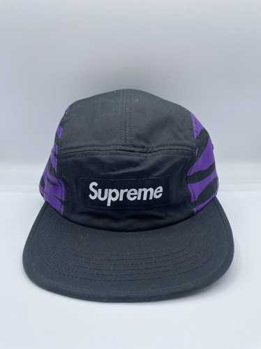 Supreme Supreme Purple Tiger Stripe Hat