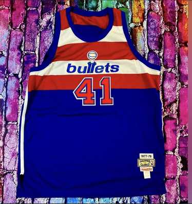 Lot Detail - 1990s Washington Bullets #4 Throwback Jersey