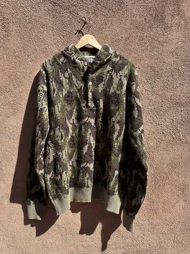 Foxhead Knitting Mills Camo Hunting Sweater