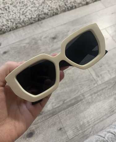 vintage cream sunglasses - Gem