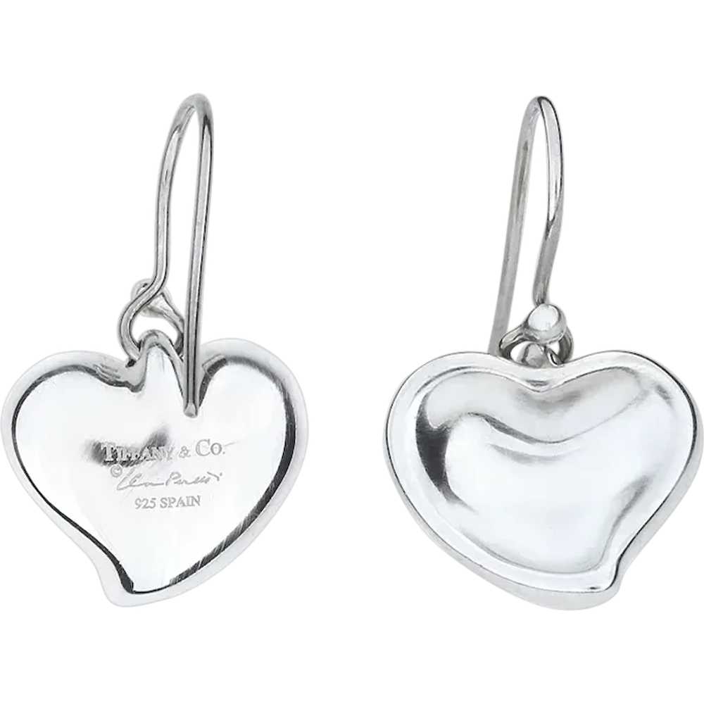 Tiffany & Co. Elsa Peretti Sterling Silver Heart … - image 1