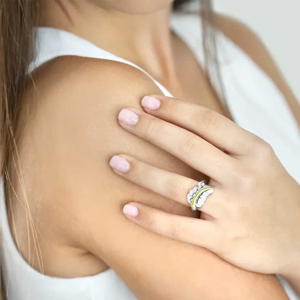 Tiffany & Co. 18K Yellow Gold and Sterling Silver… - image 2
