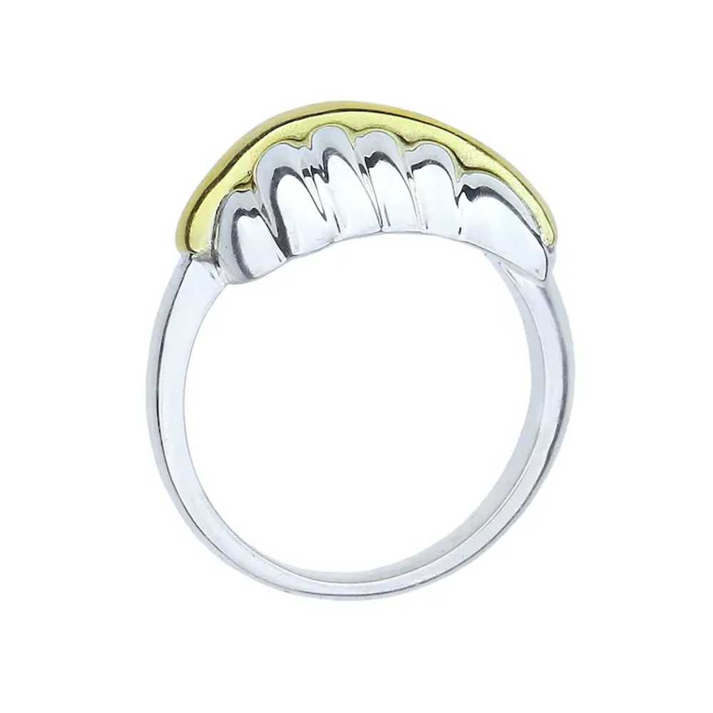 Tiffany & Co. 18K Yellow Gold and Sterling Silver… - image 4
