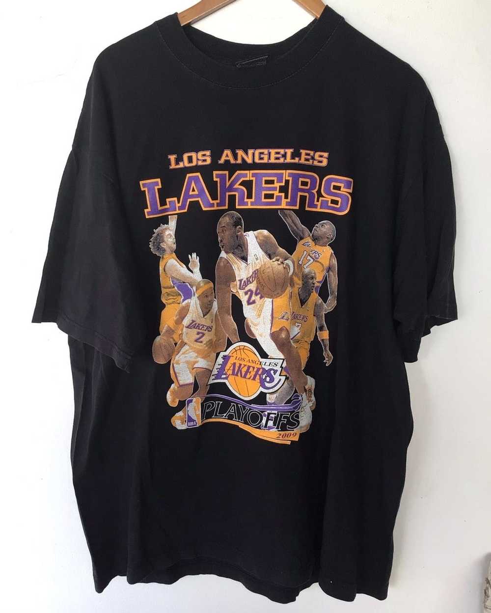 Chicago Bulls × Lakers × NBA Lakers Rap tee 2009 - image 2