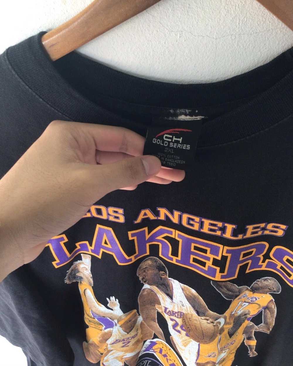 Chicago Bulls × Lakers × NBA Lakers Rap tee 2009 - image 3