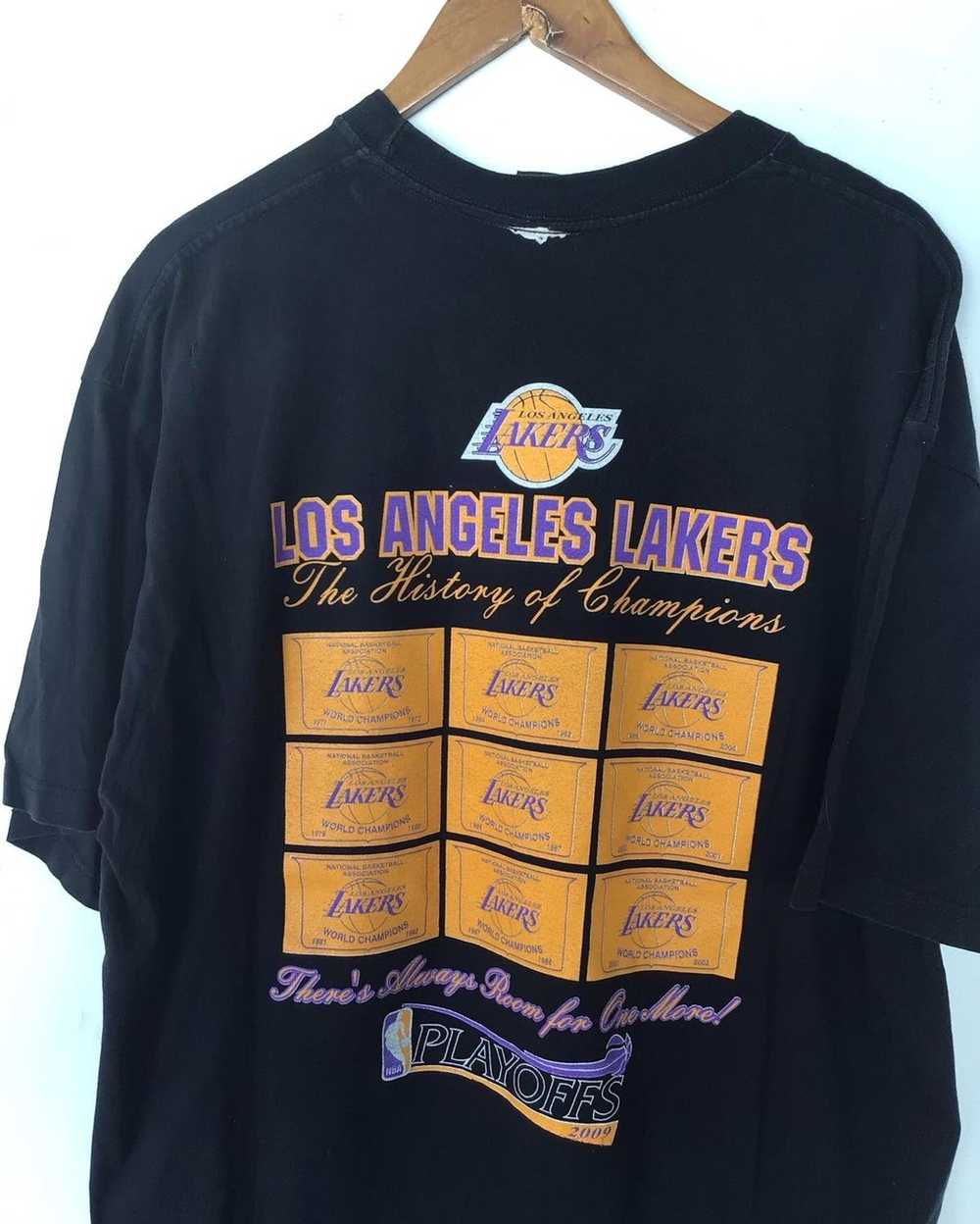 Chicago Bulls × Lakers × NBA Lakers Rap tee 2009 - image 4