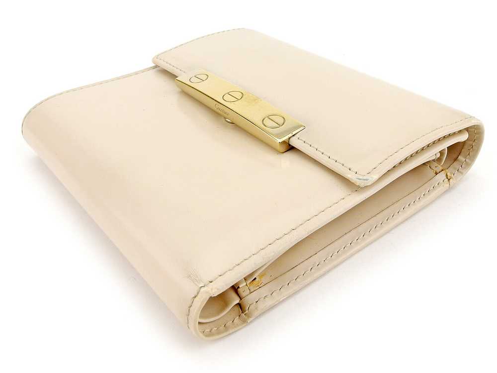 Cartier Three Folded Wallet Love Collection Beige… - image 2