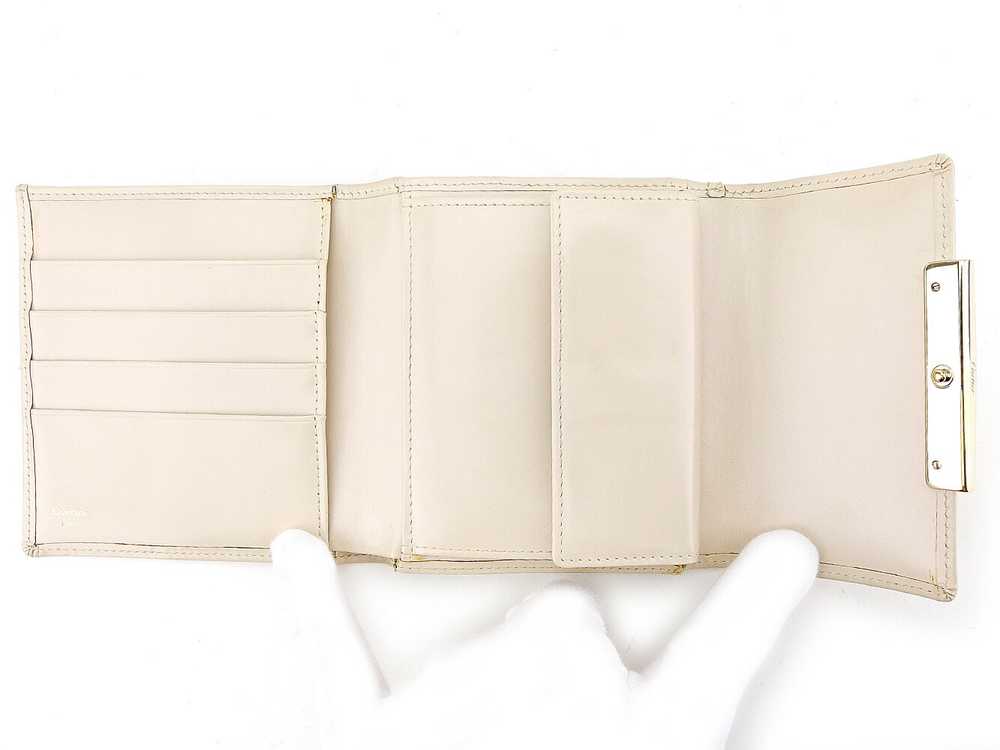 Cartier Three Folded Wallet Love Collection Beige… - image 4