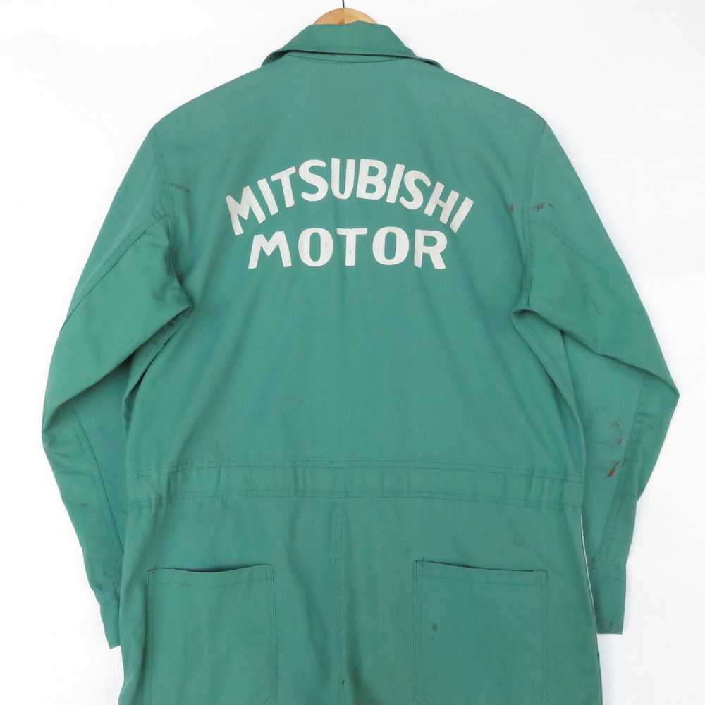 Racing × Vintage Vintage Mitsubishi Motor Coverall - image 2