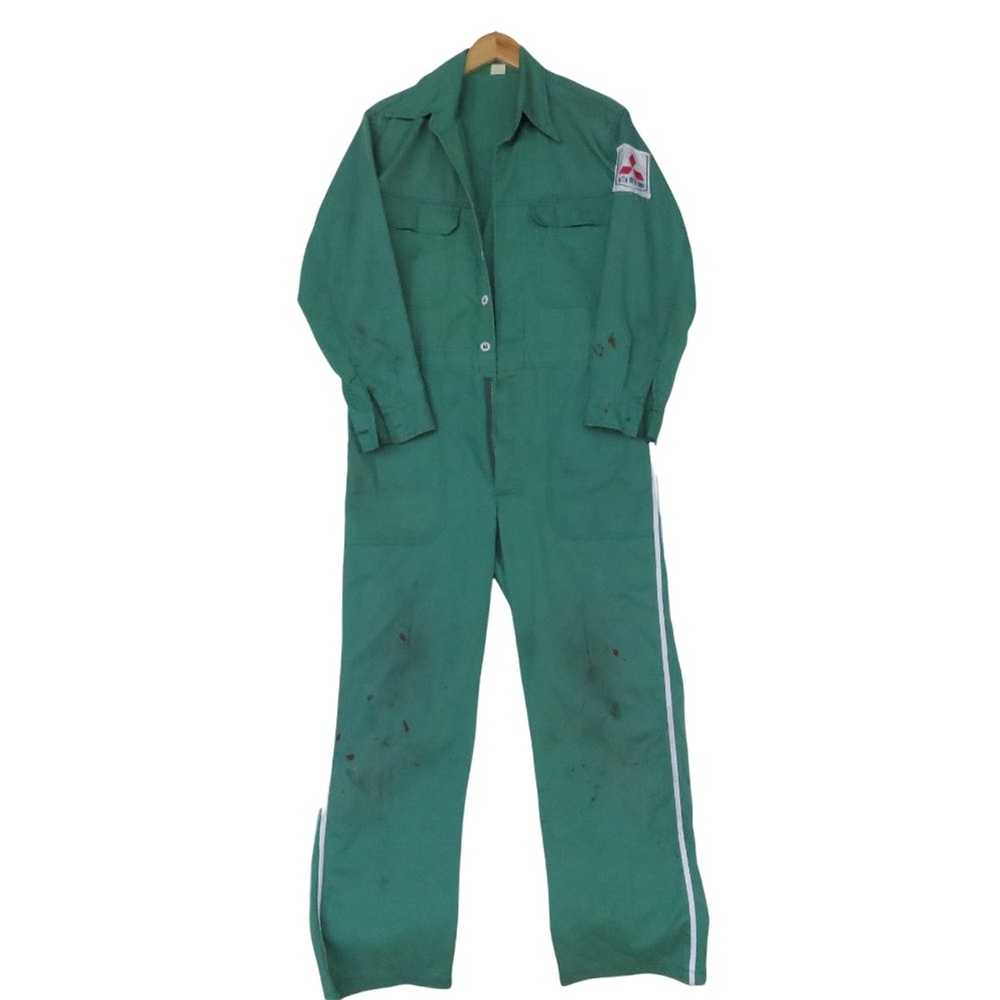 Racing × Vintage Vintage Mitsubishi Motor Coverall - image 4