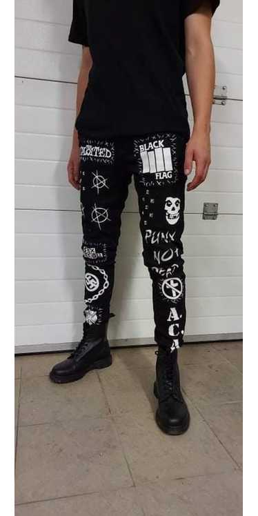 Custom Custom Punk Denim jeans